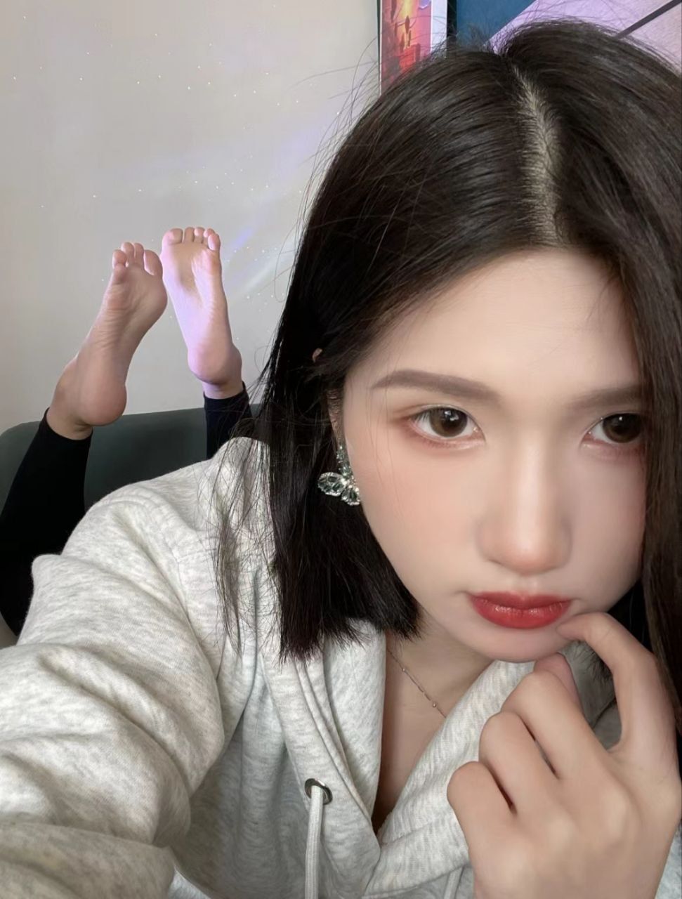掰指-超美主播展示美脚 掰指-超美主播展示美脚